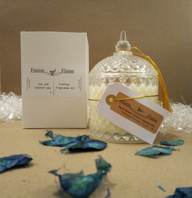 Cupola Jar Range with Dome Spire Lid and gold tassel