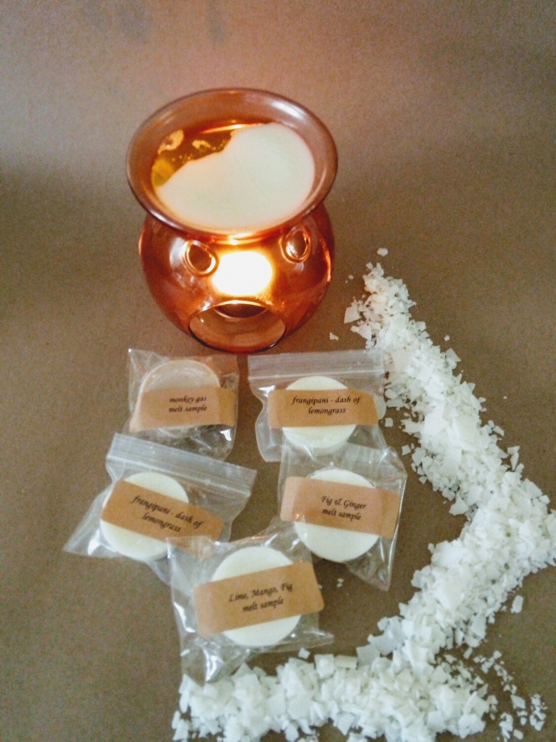 Soy Melts-Five Scents Sample Bag