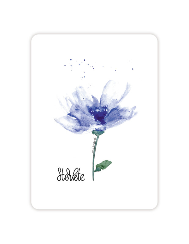 Blauwe bloem