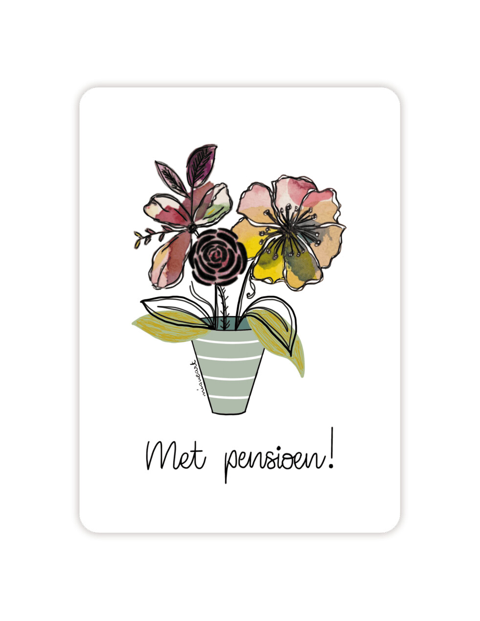 Met pensioen
