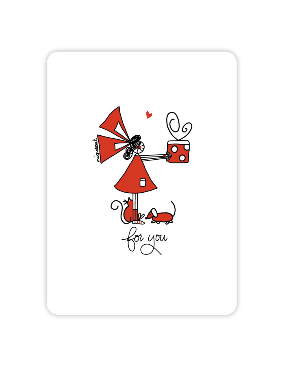 Een cadeautje van Rood