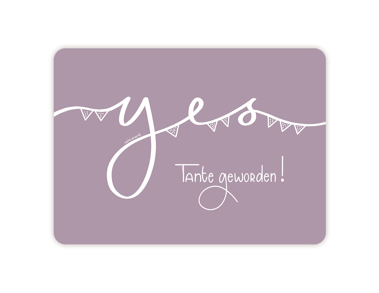 Tante geworden