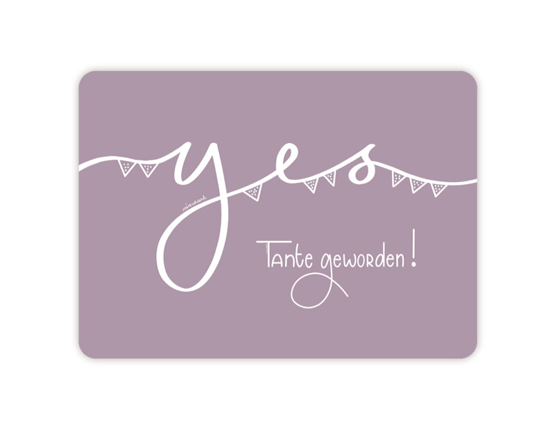 Tante geworden
