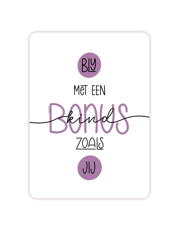 Bonus kind