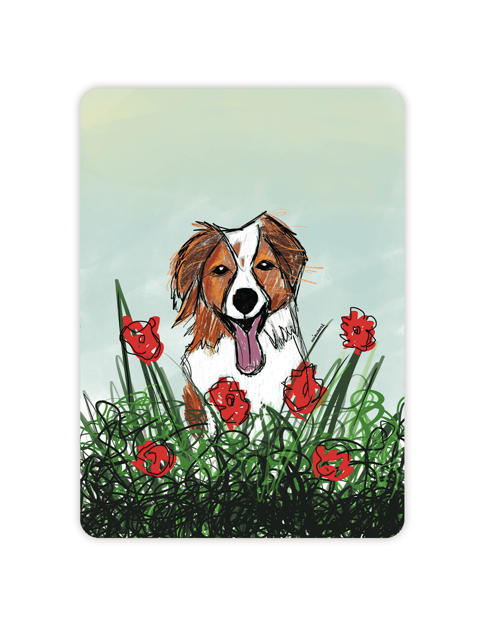 Vrolijke hond