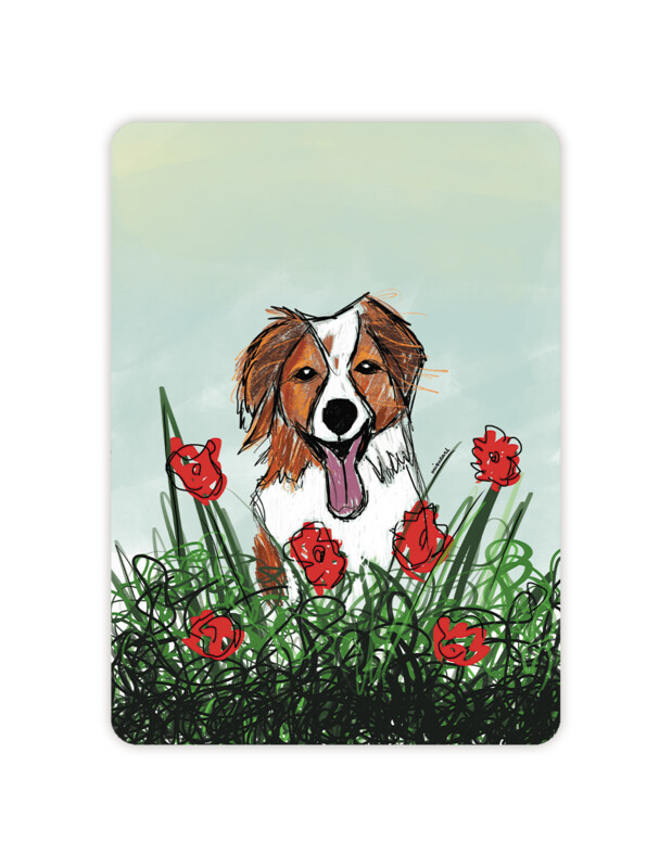 Vrolijke hond