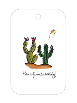 Cadeaulabeltje verjaardag