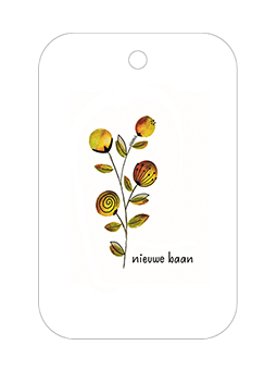 Cadeaulabeltje nieuwe baan