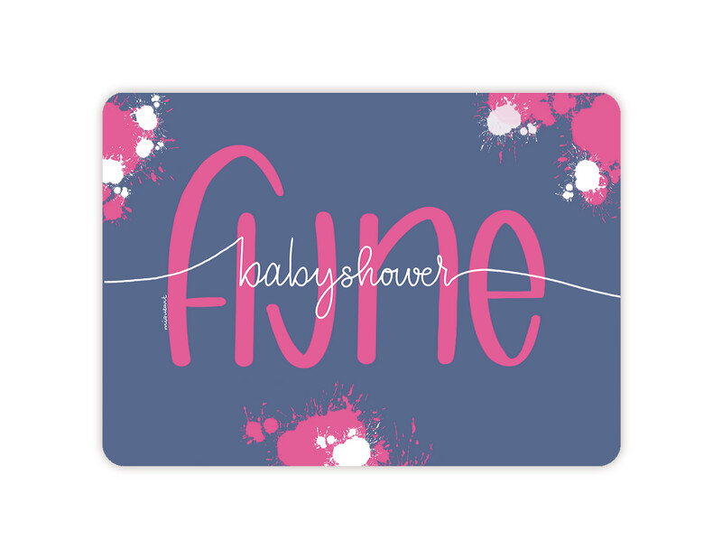 Babyshower roze