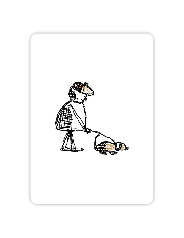 Man met hond