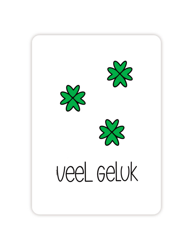 Braille Veel geluk