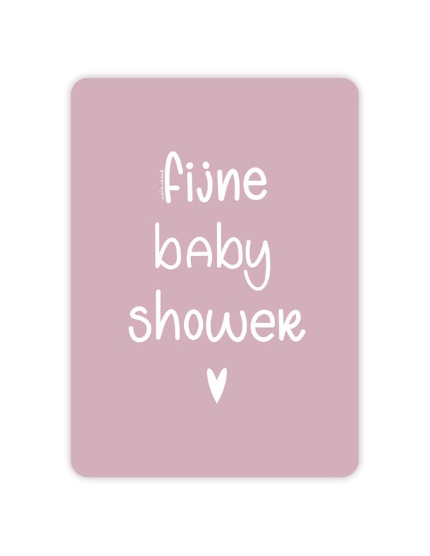 Fijne babyshower meisje