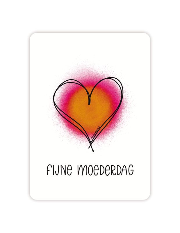 Fijne Moederdag (hart)