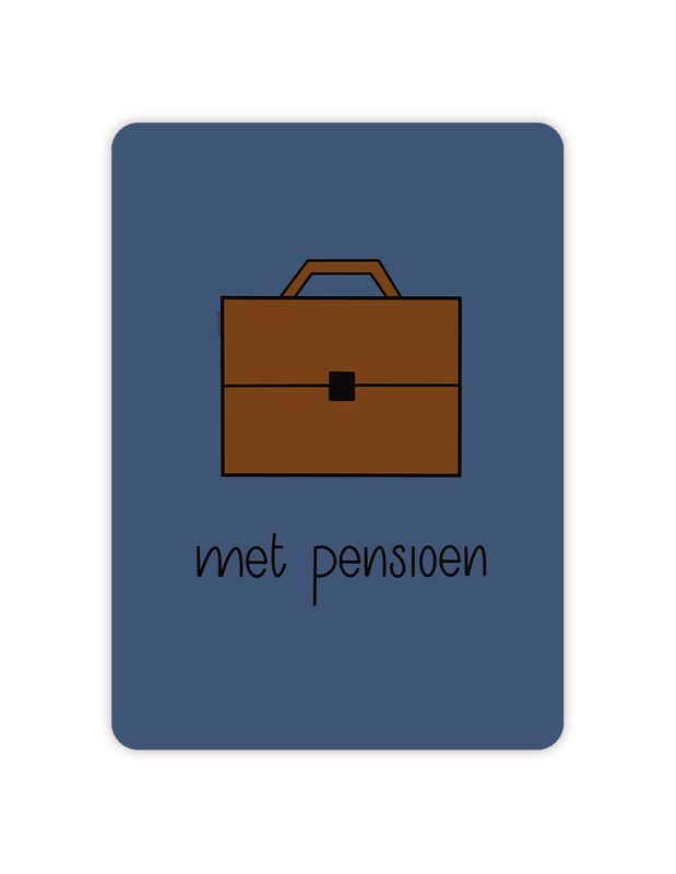 Met pensioen (koffer)