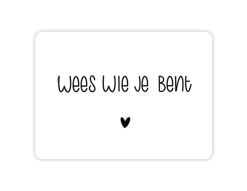 Braille wees wie je bent Braille wees wie je bent