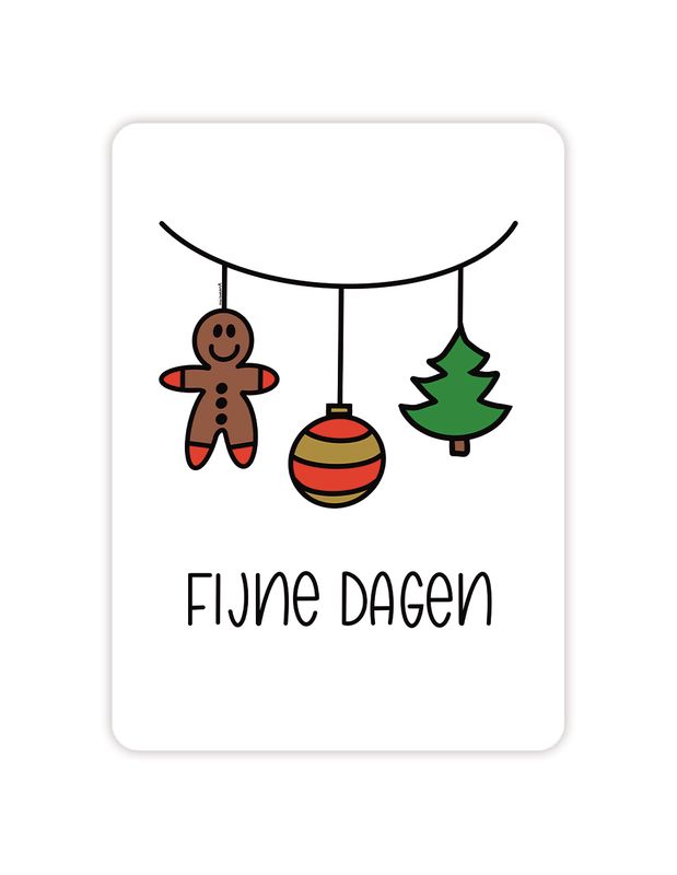 Braille kerstslinger Braille kerstslinger