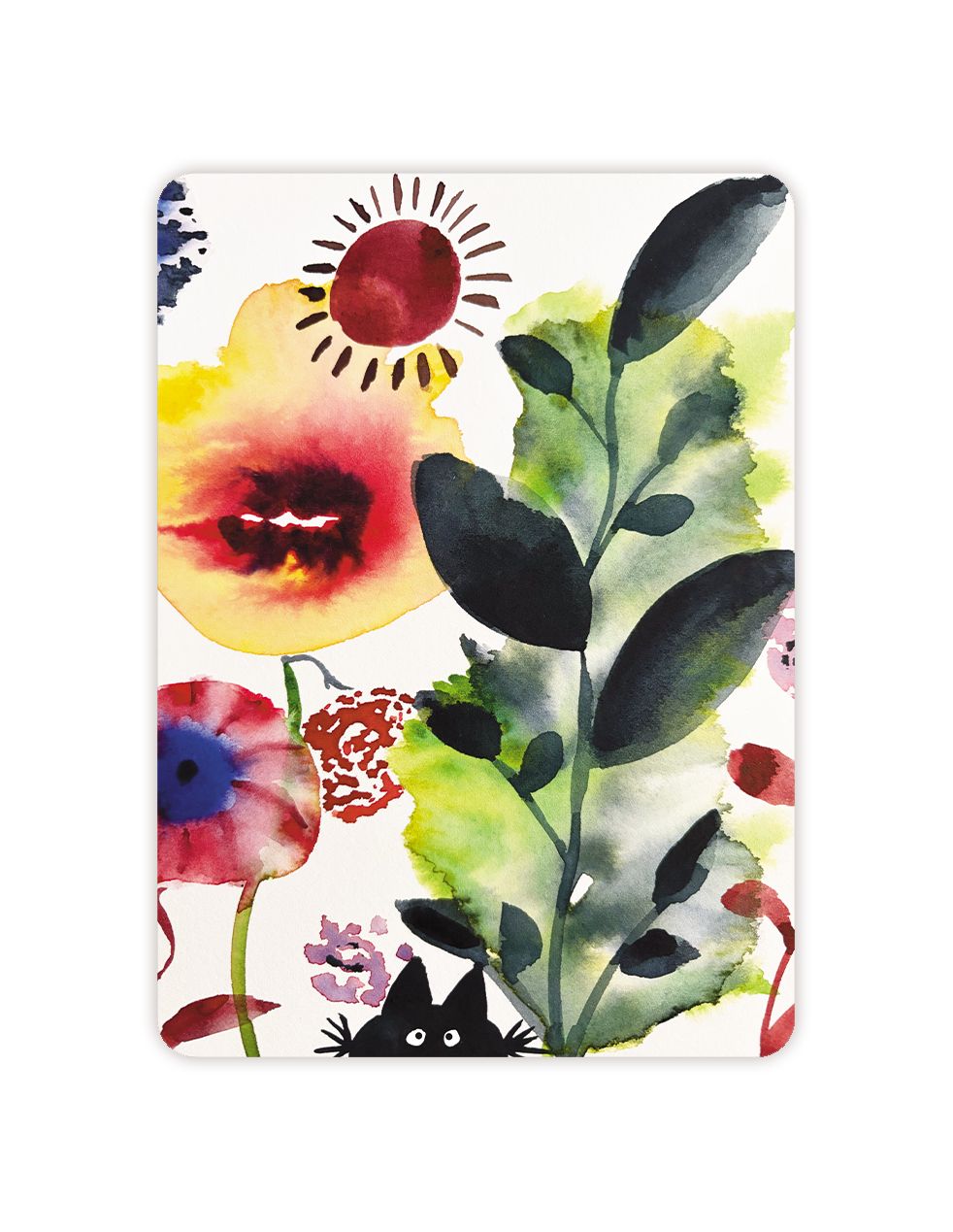 Bloemen in de zon