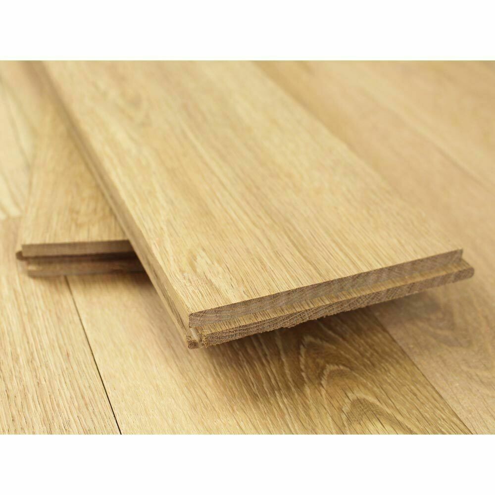 Eiche Massivdiele Landhausdiele 18x180 mm unbehandelt,
ab 48,90€/qm