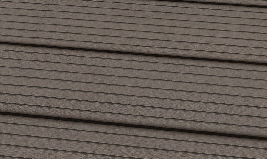 WPC Massiv Terrassendielen hellgrau
 genutet/fein geriffelt, 12,65€/m