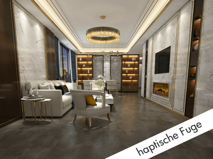 Klick Vinylboden 5mm Fliese SLA mit haptischer Fuge 21,90 €/m²