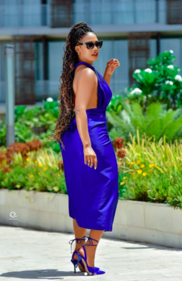 Ntoma wrap - Moroccan Blue
