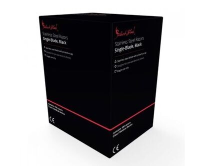 Unigloves Select Black Disposable Razors (Box of 100)
