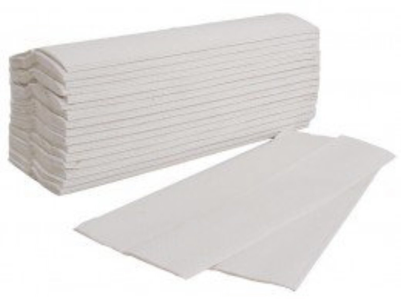 V Fold 2 Ply White Hand Paper Towels (case of 3000)