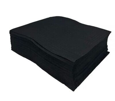 Unigloves Select Black Lap Cloths (Pack of 50)