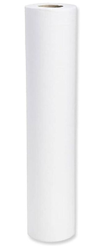 20” Pure  Pulp White Couch Rolls, 2 Ply (50m) - 9 Rolls/Case