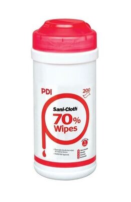 Sani-Cloth 70% Alcohol Wipes (canister of 200)