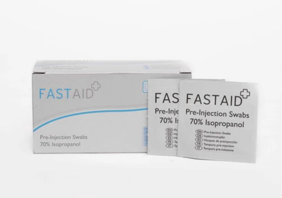 Fast Aid Pre-Injection Swabs (Pack 100)