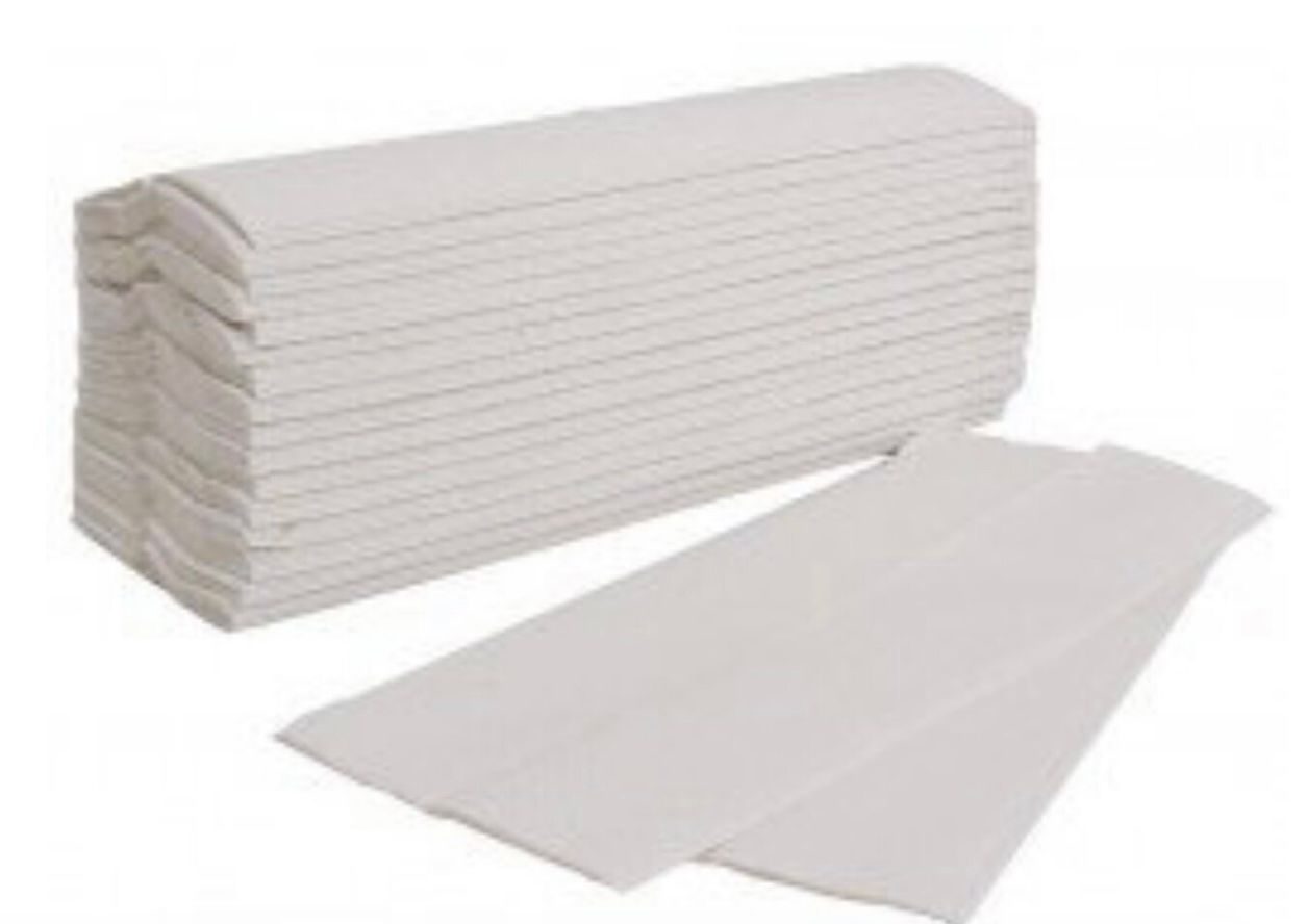 V Fold 2 Ply White Hand Towels (Case of 3000) V Fold 2 Ply White Hand Towels (Case of 3000)