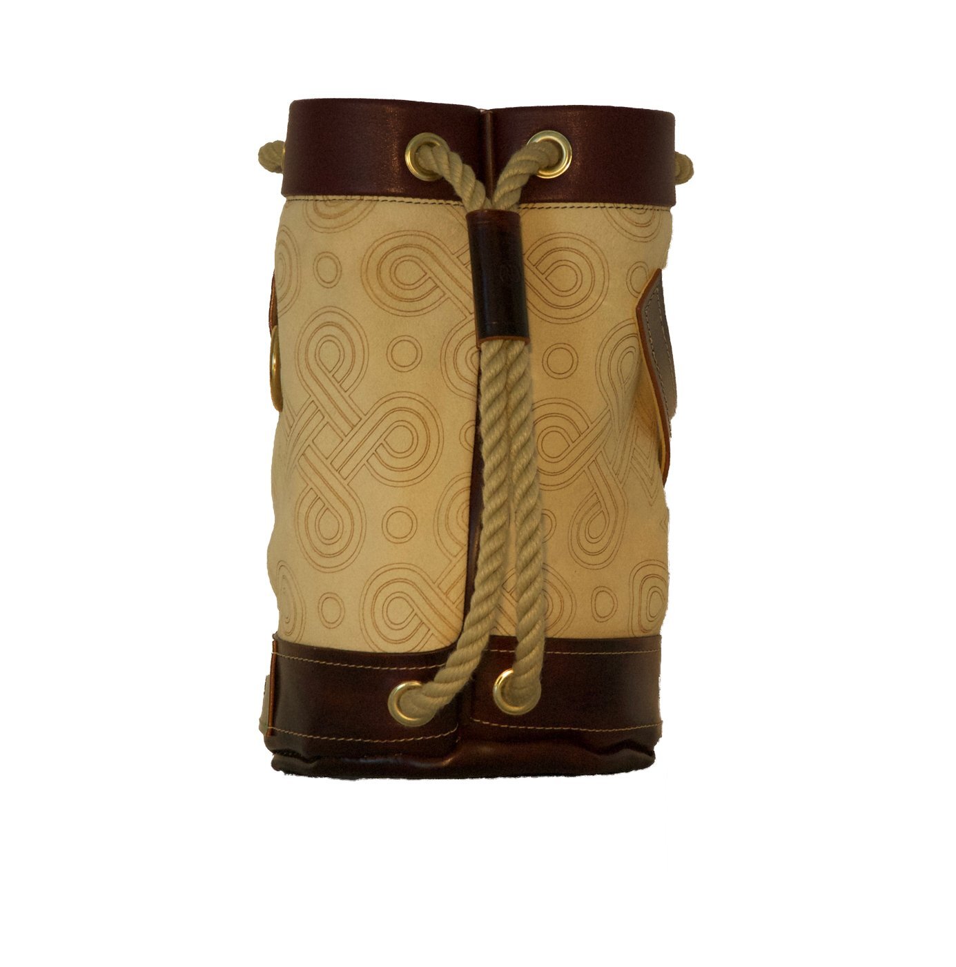 Wildledertasche City S mit Ornament