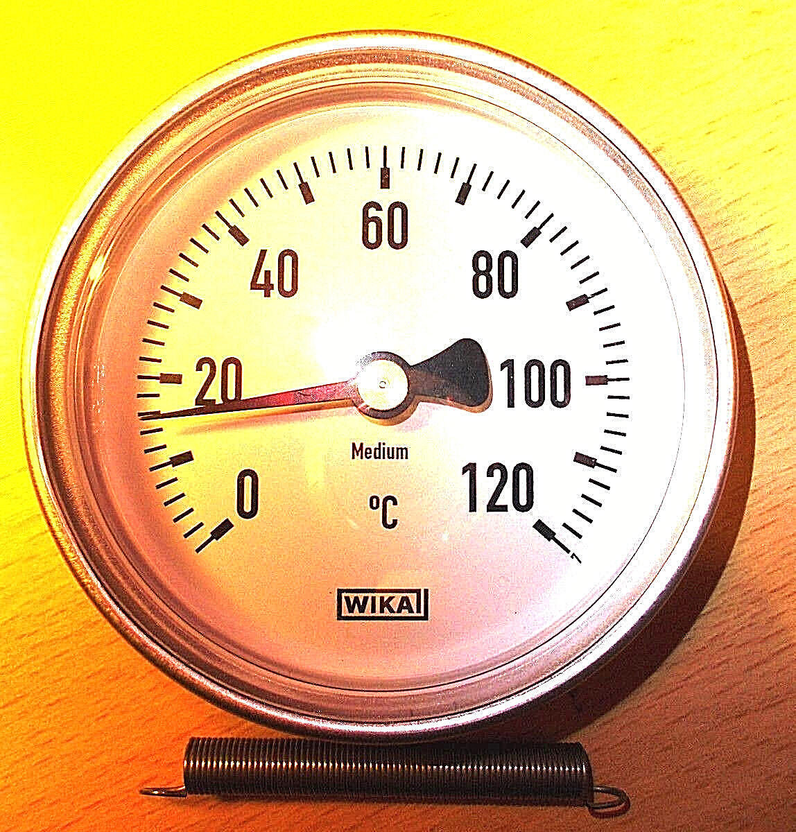 Anliege-Thermometer für Rohr 15mm - 40mm ø Gehäuse- ø …