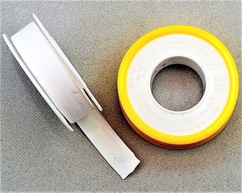 Teflonband PTFE Teflon 6,94€/m² 0,0833 €/m Gewindedichtband 12m lang 12mm breit Feingewinde 60g/m² Dichtband Teflonband PTFE Teflon 6,94€/m² 0,0833 €/m Gewindedichtband 12m lang 12mm breit Feingewinde 60g/m² Dichtband