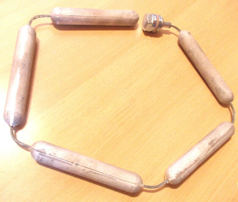 Kettenanode Magnesiumanode 3/4" 850mm Opferanode Schutzanode Schutz Speicher