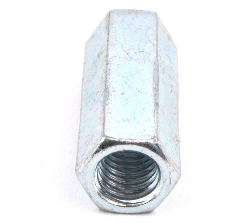 10 x Distanzmuffe 0,10€ pro Stück, Gewindemuffe M8 verzinkt 30mm lang