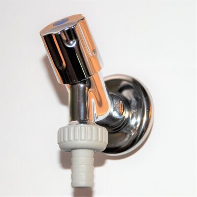 1/2 1/2" Auslaufventil Rückflussverhinderer Geräteanschlussventil verchromt