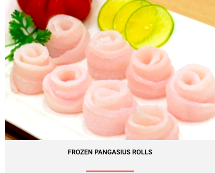 FROZEN PANGASIUS ROLLS