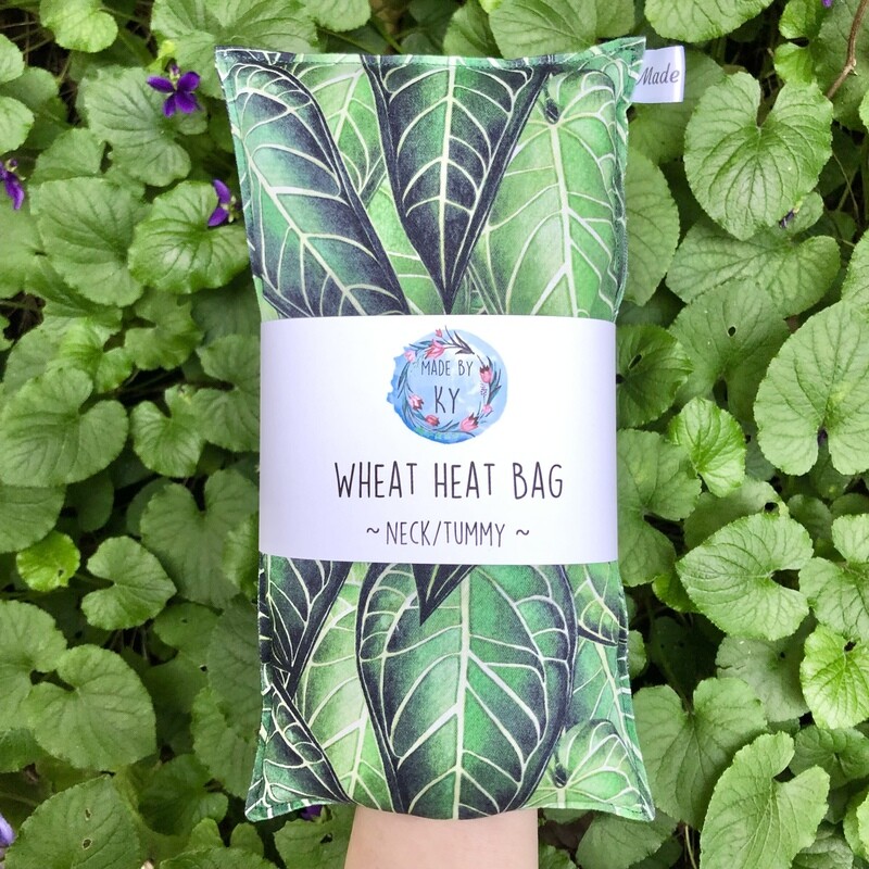 Plant Lover Wheat Heat Bag Regular Size