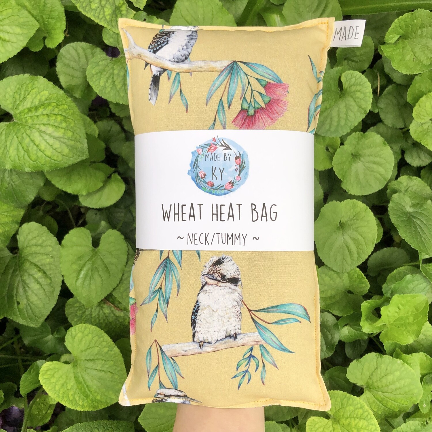 Sits in an Old Gum Tree - Wheat Heat Bag - Regular Size