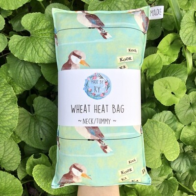 Laughing Kookaburras - Wheat Heat Bag - Regular Size