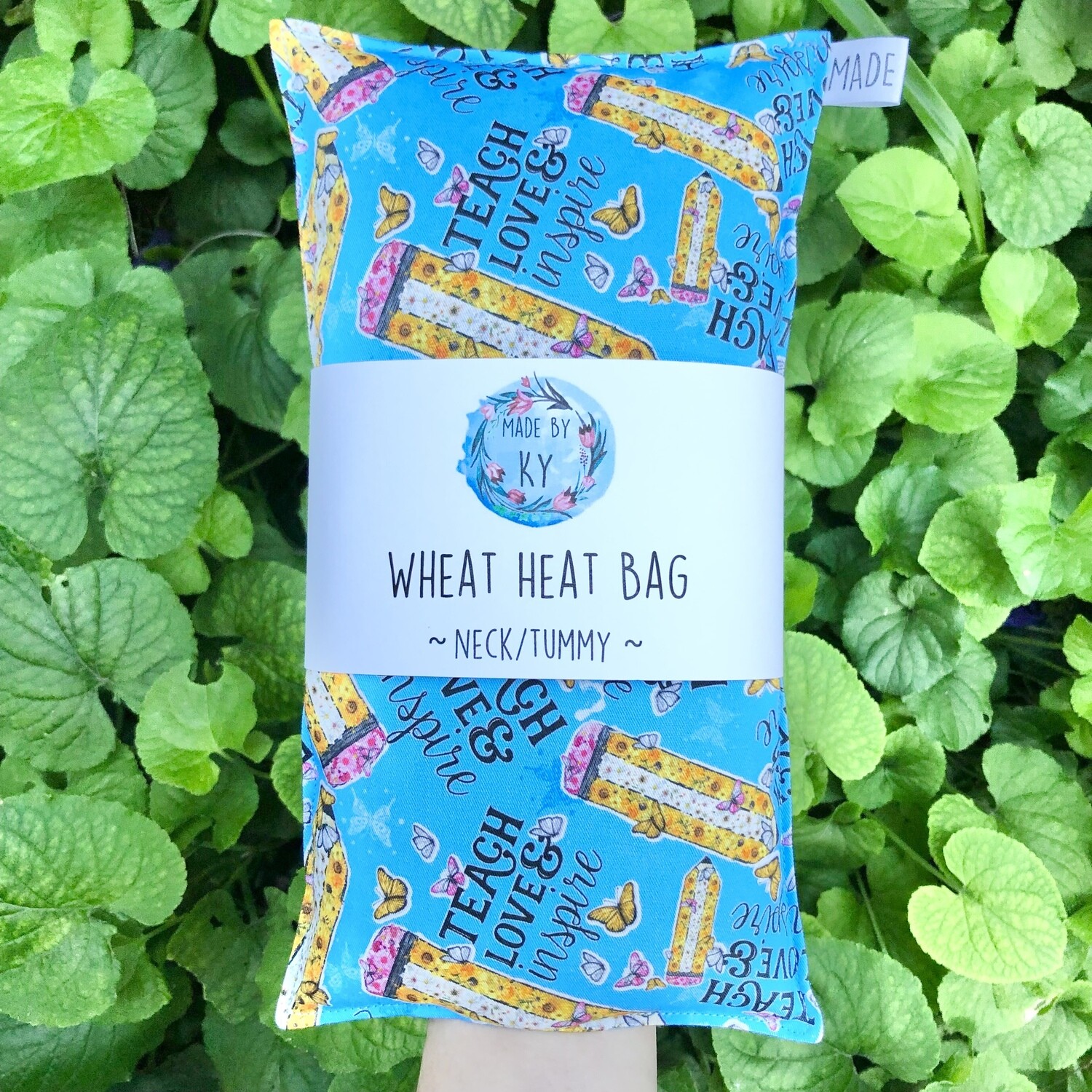 Teacher Love - Wheat Heat Bag - Regular Size