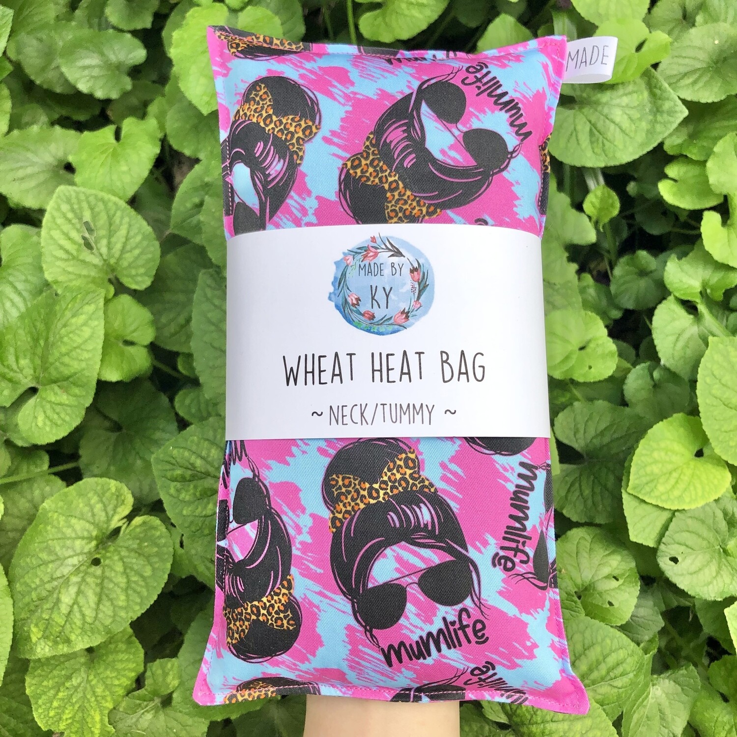 Mum Life - Wheat Heat Bag - Regular Size