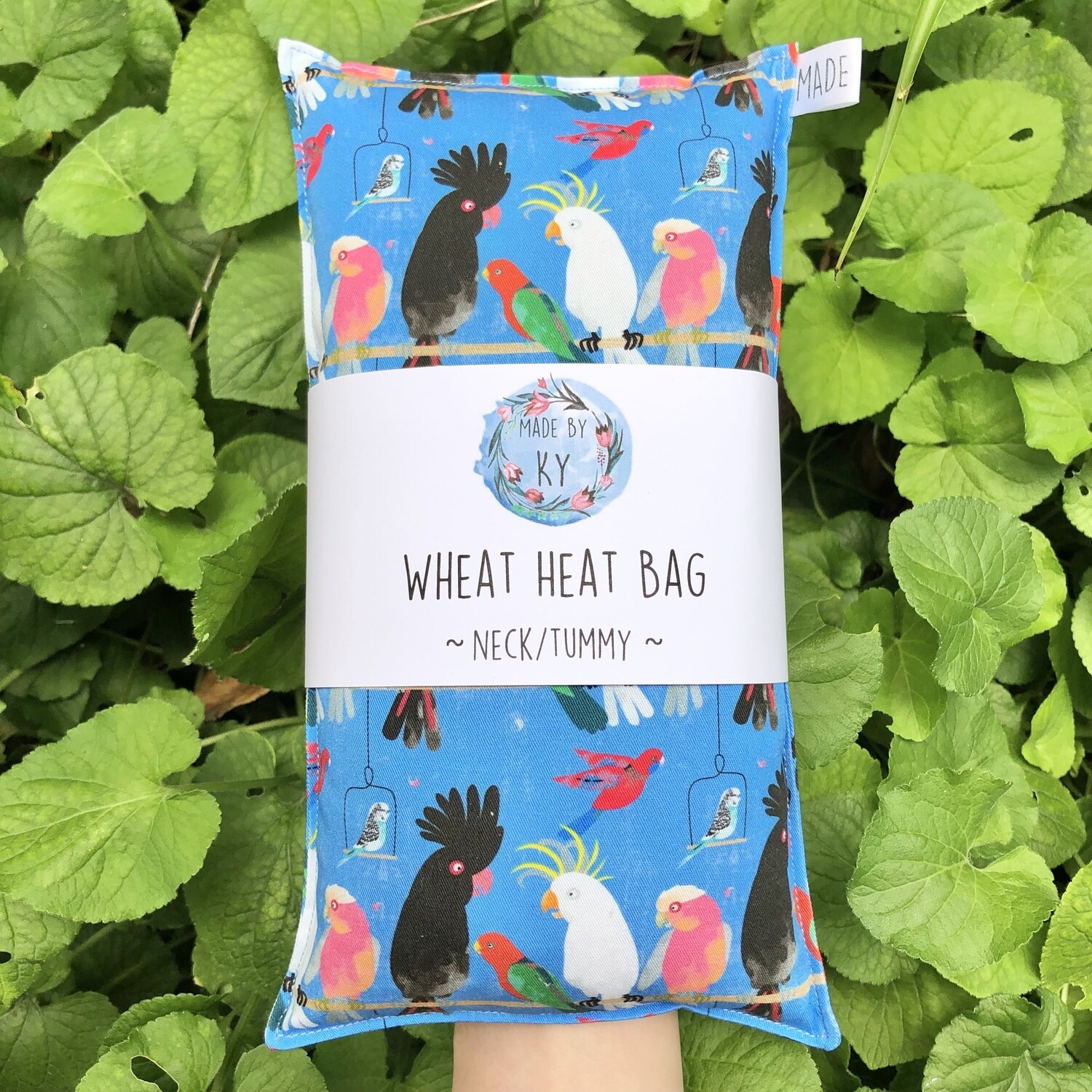 Aussie Birds - Wheat Heat Bag - Regular Size