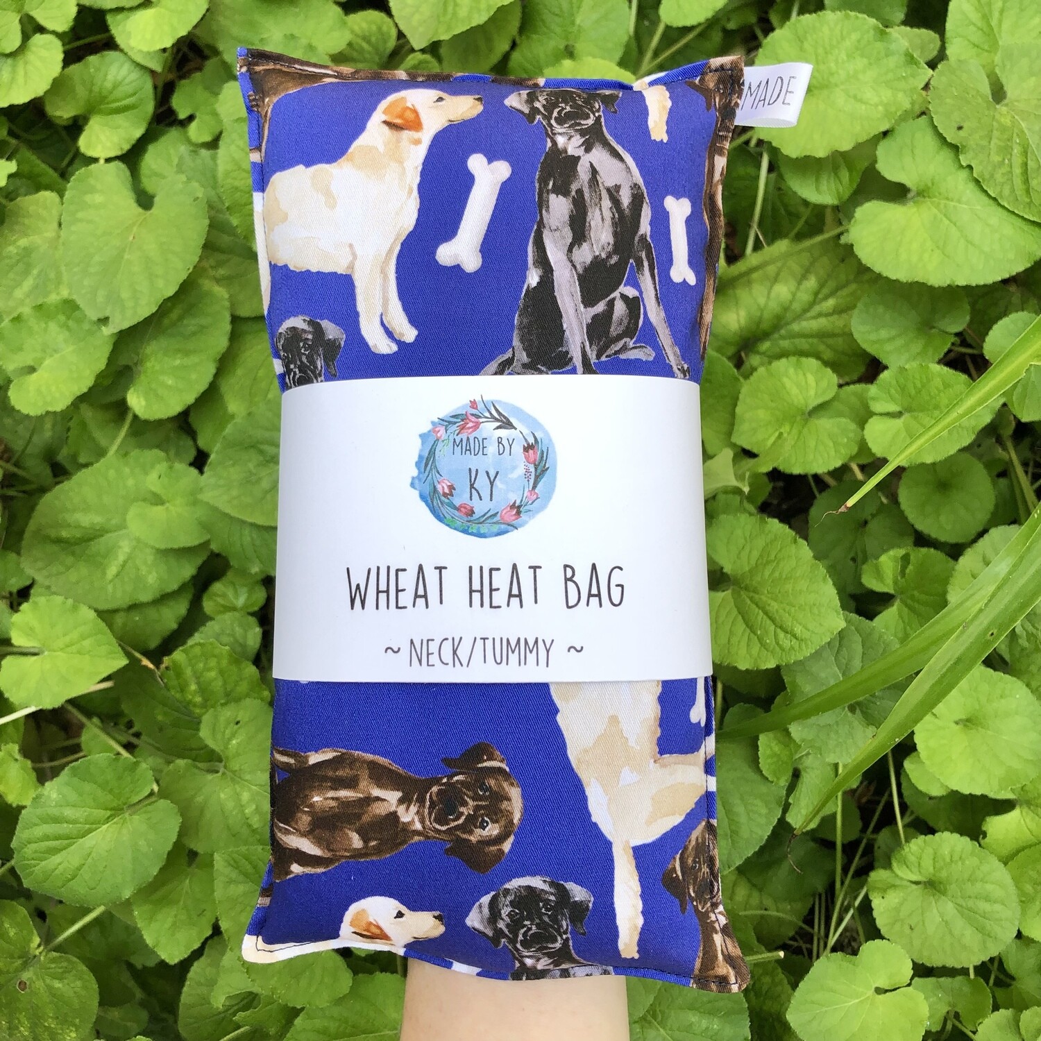 Labrador - Wheat Heat Bag - Regular Size