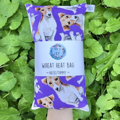 Jack Russell - Wheat Heat Bag - Regular Size