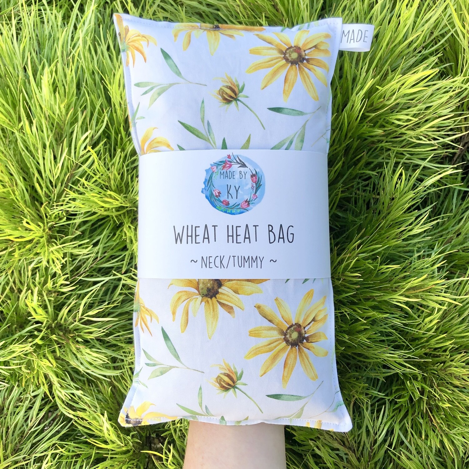 Yellow Daisies - Wheat Heat Bag - Regular Size