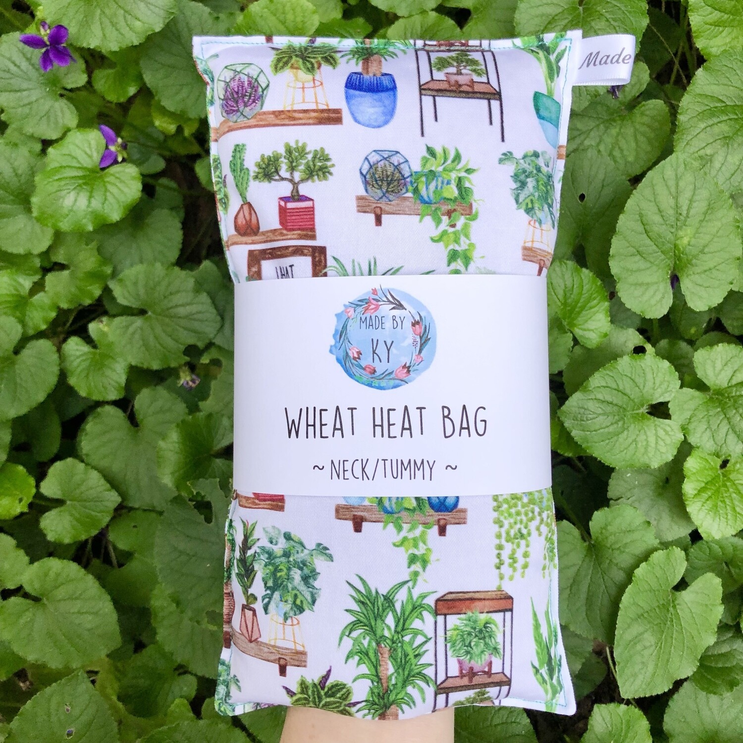 Indoor Plants - Wheat Heat Bag - Regular Size