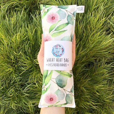 Flowering Eucalyptus - Wheat Heat Bag - Mini Size